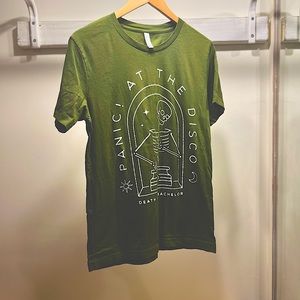 Vintage Panic at the Disco Death of a Bachelor 2016 album concert tee